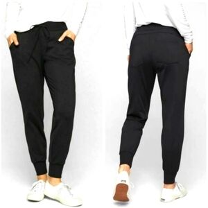 Athleta Flux Jogger 2.0 Sweatpants in Black Size Small Back Pockets